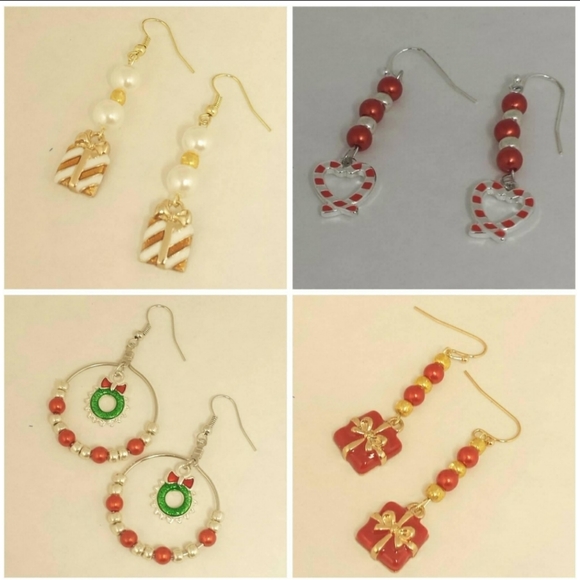 Assorted Holiday earrings - Picture 1 of 5